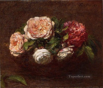 フラワーズ Painting - ジョンキルとキンレンカの花の画家 アンリ・ファンタン・ラトゥール